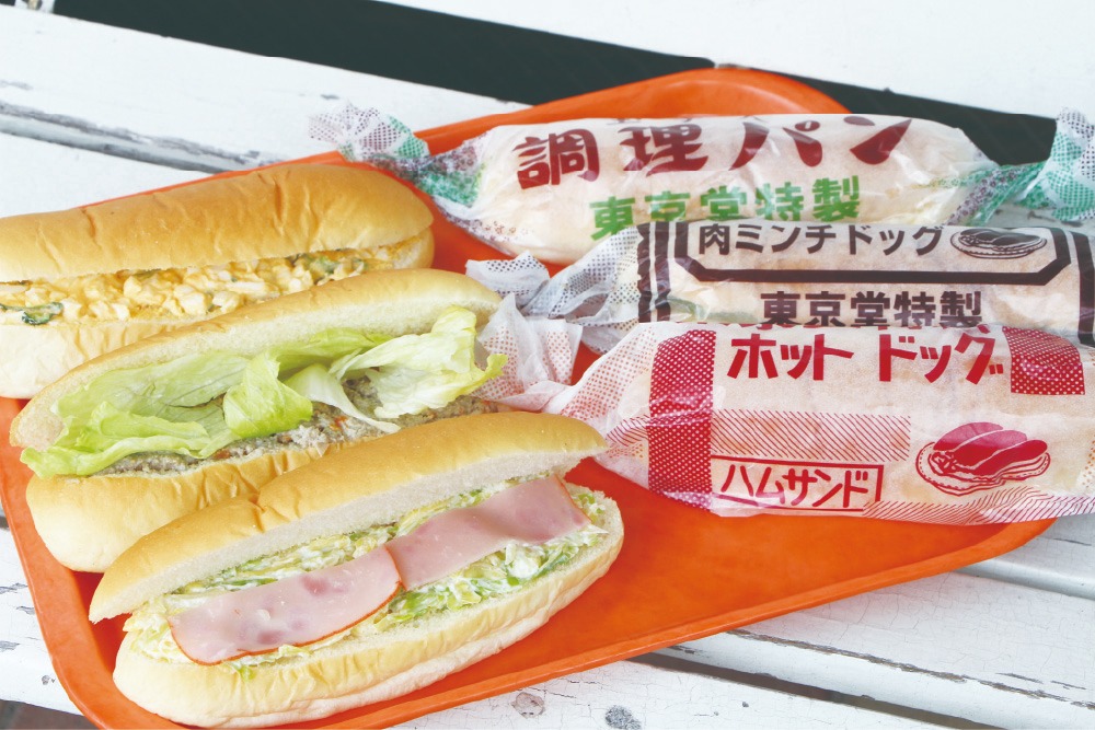 東京堂パンのパンの画像